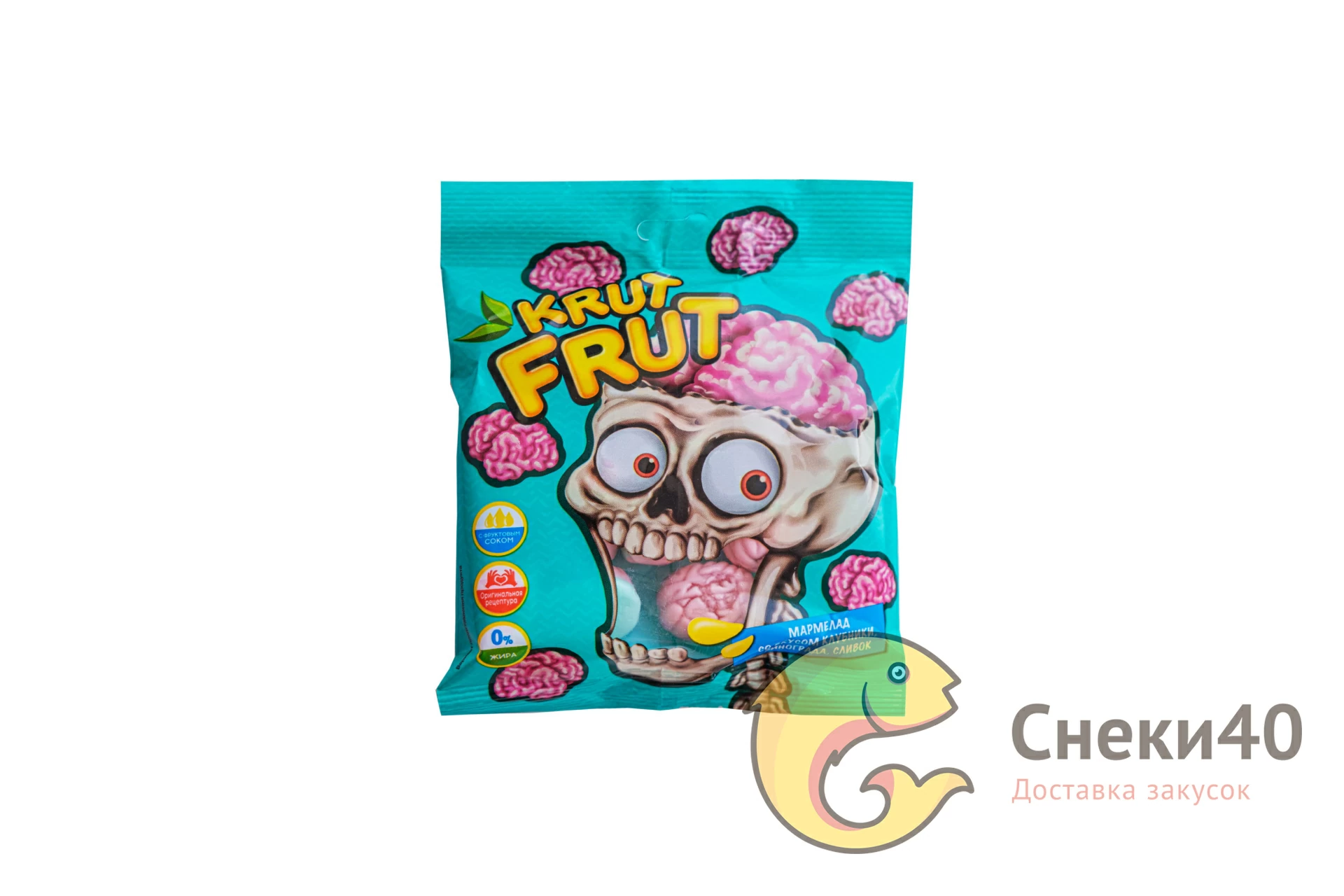 Жевательный мармелад КрутФрут Мозг 70г Жевательный мармелад КрутФрут Мозг 70г