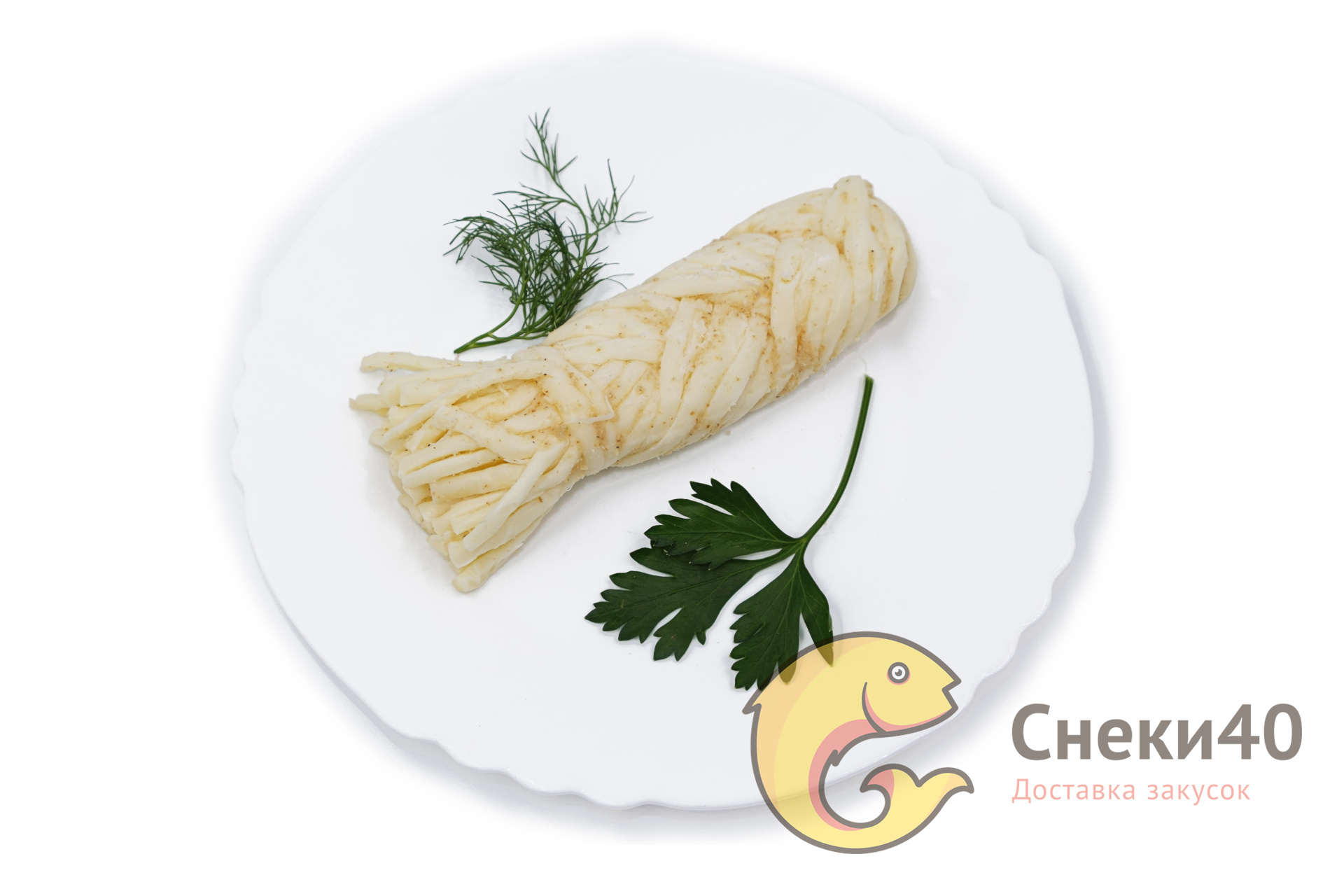 Продукт белково-жировой" "КОСА плетеная" с чесноком 100г Продукт белково-жировой" "КОСА плетеная" с чесноком 100г