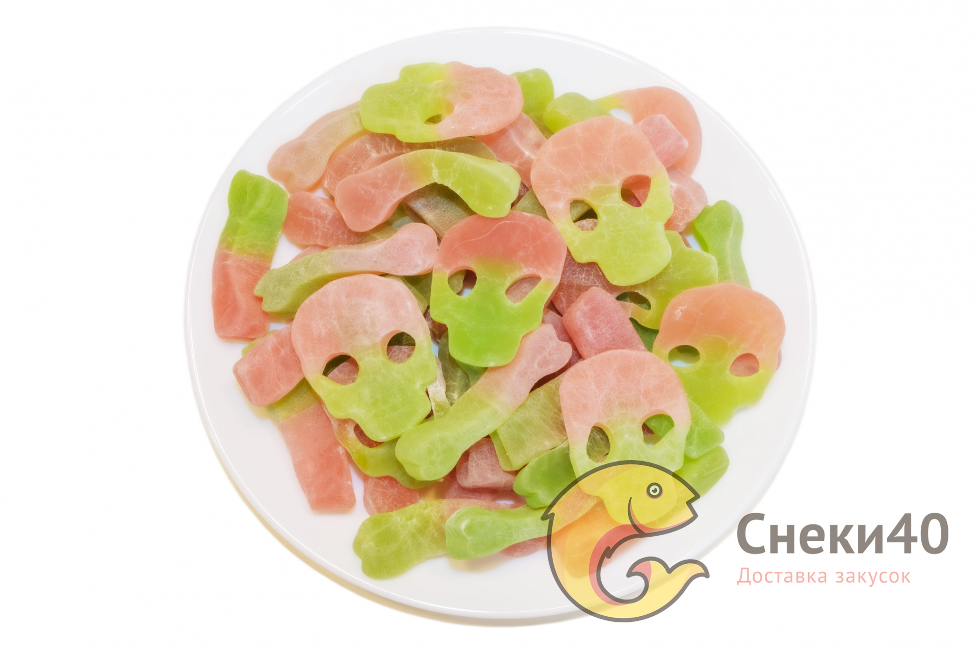 Жевательный мармелад КрутФрут 500г Черепа и Кости Жевательный мармелад КрутФрут 500г Черепа и Кости