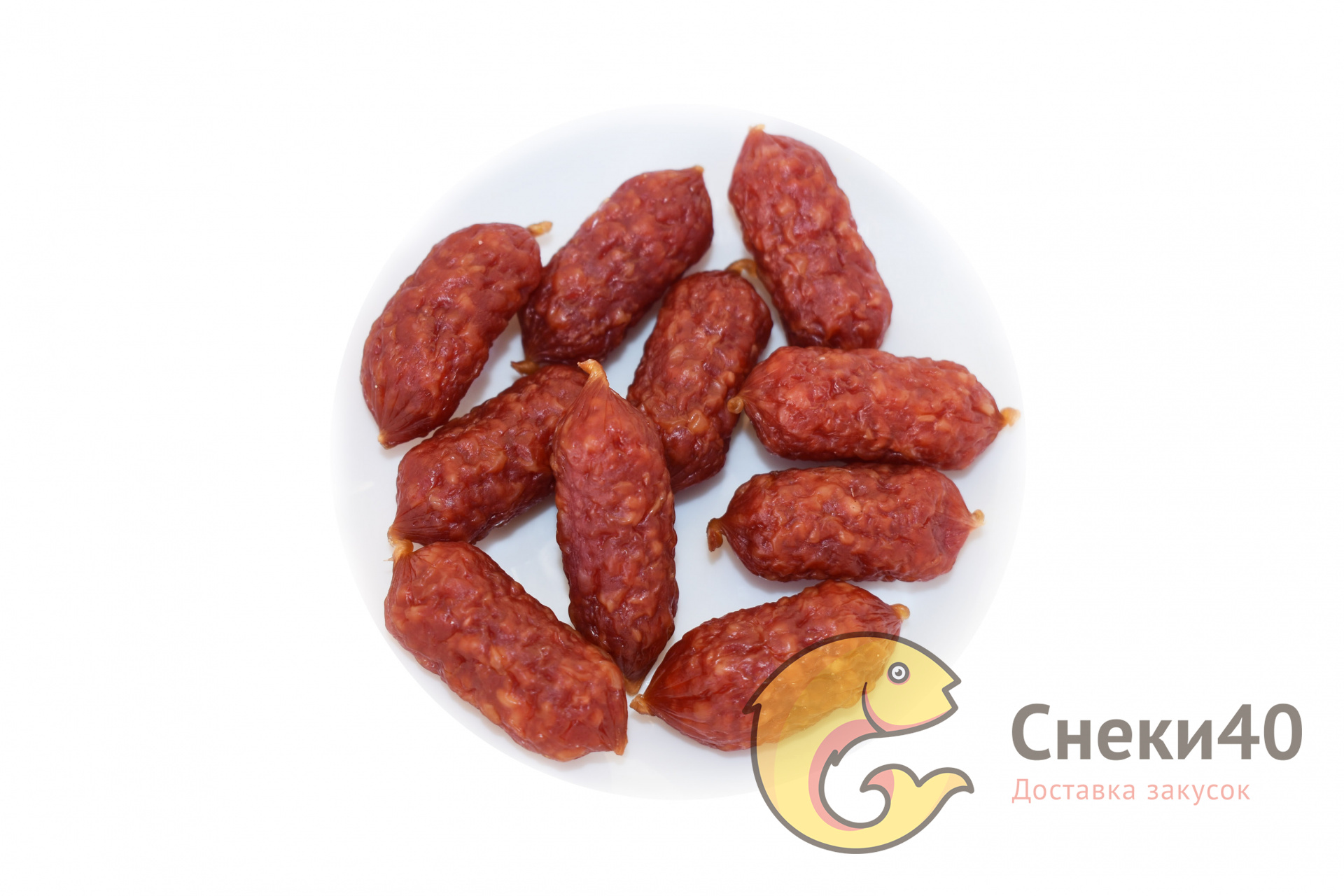 Колбаски сырокопченые с беконом "Фома Лукич" 500г Колбаски сырокопченые с беконом "Фома Лукич" 500г