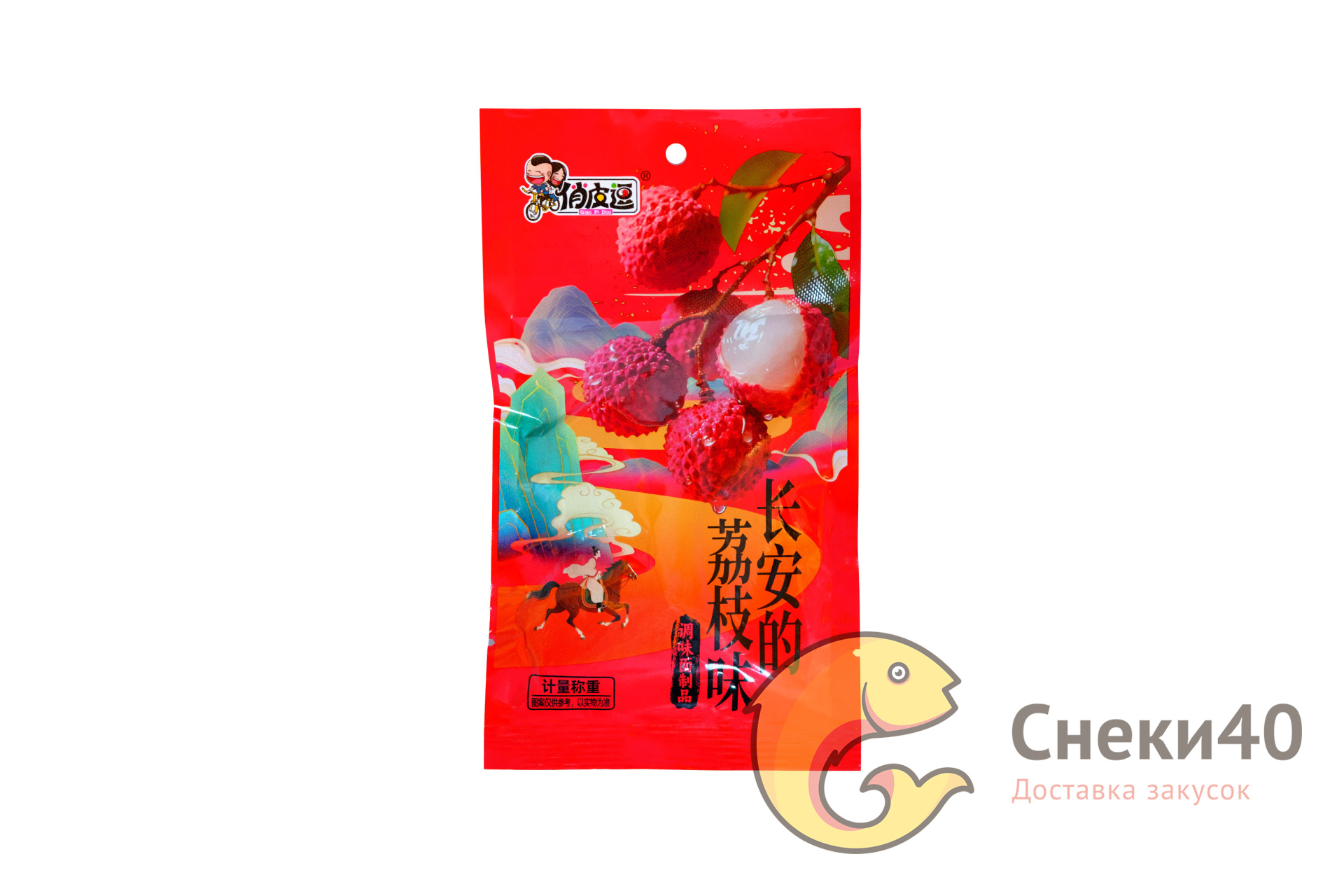 Снек со вкусом личи 22г Снек со вкусом личи 22г